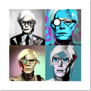 And-e Warhol: Machine Artist Color 2 Posters and Art